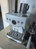 柏翠(petrus)【政府补贴】咖啡机意式浓缩家用小型半自动蒸汽打奶泡PE3833海盐小方 圣诞礼物 实拍图