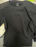 京东京造【情侣纯棉T】t恤男男女秋季新款衣服打底衫长袖 深灰 S 实拍图