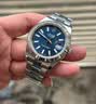 劳力士（ROLEX）【二手99新】劳力士男表 日志型系列自动机械18k黄金 瑞表二手奢侈品腕表名表钟表 41表径蓝盘条钉116334 实拍图