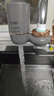 美的（Midea）净水器水龙头过滤器家用自来水滤水器直饮前置过滤器厨房卫生间通用除水垢除余氯双出水可清洗滤芯 一机三芯【两年免换滤芯】 实拍图