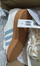 adidas「T头鞋」VL COURT 2.0复古休闲板鞋德训鞋阿迪达斯轻运动   汉玉白/蓝色/金色(推荐女生选小半码)   37 实拍图