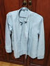 京东京造【纯棉牛津纺】休闲衬衫男长袖男衬衫外套秋冬男 浅蓝40 实拍图