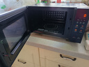 美的（Midea）微碳微波炉烤箱一体机900w微波1000w烧烤平板光波速热23L容量变频臻彩荧幕 （C32） 实拍图