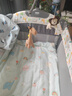 ABCMOKOO帕尼婴儿床折叠宝宝床可移动新生儿多功能拼接大床-PRO MAX款 实拍图