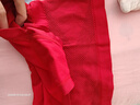 高腰无痕舒适收腹裤蚕丝底裆轻塑裤塑身提臀内裤女 红色 XL 【推荐120-140斤】 实拍图