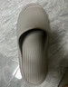 优调拖鞋男足弓支撑居家防臭夏季浴室洗澡防滑情侣拖鞋女 陨石灰42-43 实拍图