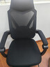 黑白调P4 Pro人体工学电脑椅子办公椅可躺午休椅电竞椅久坐舒适老板椅 耀黑(2D腰托+155°带脚托可躺） 实拍图