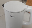 美的（Midea）电热水壶家用烧水壶小容量 0涂层 食品级304不锈钢 双层防烫 全钢无缝  1.5L容量 1566 实拍图