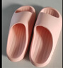 朴西新款EVA踩屎感厚底拖鞋女士居家室内情侣拖鞋男 浅粉 35-36 实拍图