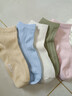 【马卡龙女袜】四季袜子女中筒袜马卡龙女生粗针袜吸汗透气奶油色 【5双装】颜色随机 均码 实拍图