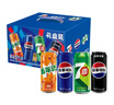 百事可乐Pepsi 碳酸饮料汽水混合装 330ml*12听细长罐整箱装 家庭送礼礼盒 实拍图