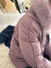 鸭鸭（YAYA）妈妈冬装羽绒服女中长款40岁50中年新款外套洋气中老年人女装衣服 DYXD6B0080梦幻紫色 XL (建议100-115斤) 实拍图