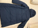 波司登（BOSIDENG）25新款羽绒服男女同款运动系列中长款宽松加厚学生面包服外套 黑色|8056 卡码拍大 3XL 185/104A 体重约155-170斤 实拍图