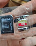 闪迪（SanDisk）128GB TF（MicroSD）内存卡A2 4K V30 U3 C10 至尊超极速移动存储卡 读速200MB/s 写速90MB/s 实拍图