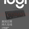 罗技（Logitech）K106 键盘 有线键盘 办公键盘 紧凑型 黑色 实拍图