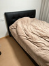 无印良品牛奶绒床上四件套法兰绒床单四件套加绒床单被套200*230cm 卡其 实拍图