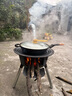 智扣柴火灶家用农村柴火炉铁锅炖灶台户外移动加厚大锅做饭取暖柴火炉 火铲 实拍图