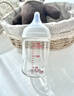 贝亲（Pigeon）新生儿 防胀气宽口径玻璃奶瓶160ml SS号奶嘴 0个月+ AA260 实拍图