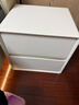 锦汐床头柜实木奶油风收纳柜卧室2025新款床边柜简约轻奢高级感置物柜 【加厚实木】50CM-双抽# 实拍图