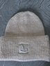 杜森纳大头围毛线帽帽子冬季女保暖含羊毛堆堆帽显脸小户外冷帽针织帽 实拍图