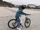 京东京造灵跃山地自行车京东自营6-10-12岁儿童自行车学生变速20寸青柠绿 实拍图
