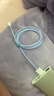 品胜苹果数据线iphone充电线快充适用iPhone14Pro/13/12/XR/11/8手机ipad平板USB充电器线车载编织蓝 实拍图