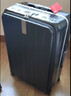汉客行李箱男拉杆箱女旅行箱69升大容量24英寸墨玉黑镇店前侧开盖铝框 实拍图