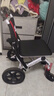 京巧铝合金手动轮椅小型轻便可折叠老年人专用出行便携式旅行代步车 实拍图