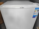 美的（Midea）45升单门小冰箱白色迷你租房宿舍办公室家用单温冷藏小型电冰箱美妆可用节能运行BC-45M 实拍图