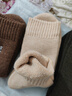猫人3双装35%羊毛袜子男士袜子男冬季加厚保暖袜男毛圈袜睡眠袜男 实拍图