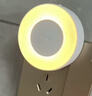 美的（Midea）小夜灯婴儿喂奶护眼月子专用卧室宿舍睡眠人体感应插电充电氛围灯 【暮光】插电-拨动亮灯 实拍图