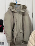 优衣库莫雷加德同款男装女装高级保暖羽绒大衣外套冰雪羽绒481200 31 米色 XL 实拍图