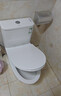 九牧（JOMOO）马桶 家用虹吸式马桶大冲力节水坐便器 防臭瞬冲 易洁抗菌马桶 行业爆款-双旋暴风冲11370-305坑 实拍图