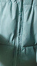 锐竹2024年冬季新款加厚羽绒棉服女学生小个子韩版宽松保暖棉服外套潮 孔雀绿 M 110-130斤 实拍图