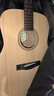 雅马哈（YAMAHA）F400NS原木色云杉木初学者入门民谣圆角吉他原声41英寸 实拍图
