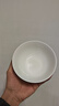 瓷侠客纯白骨瓷碗家用米饭碗吃饭碗小汤碗大号面碗陶瓷餐具套装大碗组合  4.75英寸标准米饭碗【10个】 实拍图