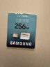 三星（SAMSUNG）256GB TF(MicroSD)存储卡 EVO白卡 U3A2V30 手机平板游戏机内存卡 支持4K视频 读160MB/s写120MB/s 实拍图