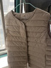 雪中飞经典新款基础舒适轻薄羽绒便捷短款保暖羽绒小马甲轻盈便携舒适 浅亚麻|7100-女 M 165/88A 实拍图