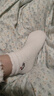 【冬季必备】水貂绒袜子加厚保暖可爱女生白色卡通表情毛茸茸袜子 出厂价-随机【1双装】 35-42码 实拍图