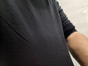 灰壳户外男美利奴羊毛速干衣100%美丽诺打底衫长袖登山运动贴身内衣 黑色 -【180gsm】17.5μm L -推荐155-170斤 实拍图