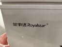 荣事达（Royalstar）小冰柜家用小型冷冻保鲜迷你冷藏商用卧式冷柜单用储母乳柜节能省电 【一级节能 全国联保】单温 158L 实拍图