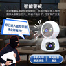 XMSJ家用智能带屏监控摄像头360度全景无死角无线夜视双向视频通话对讲AI人形侦测远程看护室内监控器 WiFi双摄版丨双画面同屏+15天循环存储 一键通话丨手机远程看护老人儿童丨晒单送豪礼 实拍图