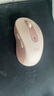 罗技（Logitech）优选系列M650无线蓝牙鼠标 办公蓝牙静音鼠标Mac苹果ipad鼠标人体工学双模鼠标大小手可选男女通用 M650中小手 粉M（M750入门款） 实拍图
