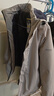 JEEP SPIRIT吉普棉服秋冬季外套加绒加厚保暖户外连帽运动上衣 卡其色 L 实拍图