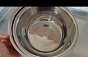 美厨（MAXCOOK）316L不锈钢盆筛3件套 加大调料盆洗菜盆和面盆 米筛味斗 MCWA5745 实拍图