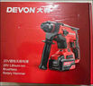 大有（Devon）20V工业级无刷充电锂电电锤5401打混凝土电镐开凿4.0Ah单电快充 实拍图