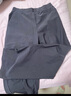 优衣库女装针织廓形长裤快干速干吸汗高腰弯刀镰刀裤479688 08 深灰色 L /160/72A 实拍图