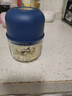 绞肉机小型打蒜器家用绞蒜切蒜器多功能辅食料理机电动蒜泥神器蒜蓉机自动切菜机压蒜器 蓝色升级款 0.26L 加厚玻璃杯 6页刀 实拍图