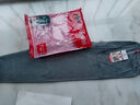 浪莎秋裤男单件纯棉薄款羊毛抑菌护膝男士棉毛裤保暖线裤衬裤黑色 3XL 实拍图