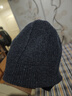 啄木鸟（TUCANO）【双层加厚】纯羊毛男士帽子男冬季针织帽毛线帽冬天防寒保暖帽子 实拍图